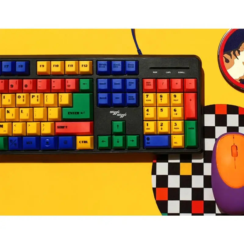 Wiggle Wiggle - Wired Keyboard - Wiggle Wiggle - Keyboard - Harumio