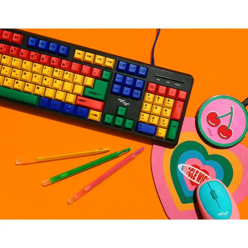 Wiggle Wiggle - Wired Keyboard - Wiggle Wiggle - Keyboard - Harumio
