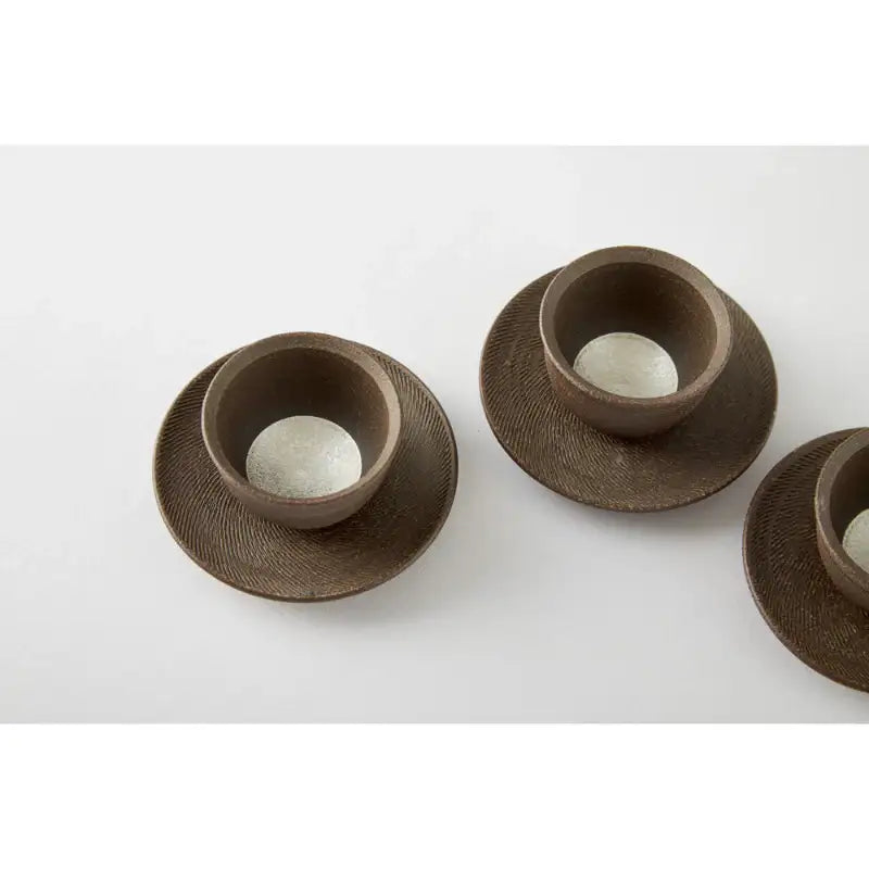 Chaora - Soil Silver Tea Set (3 Pax) - Chaora - Tableware - Harumio