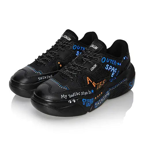 Lakai - Hati Graffiti Shoes - Black Constellation - Aries - Lakai - Footwear - Harumio