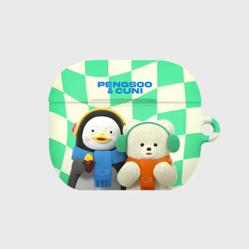 Earpearp x Pengsoo - Winter Buddy AirPods Hard Case - Earpearp x Pengsoo - AirPods Case - Harumio