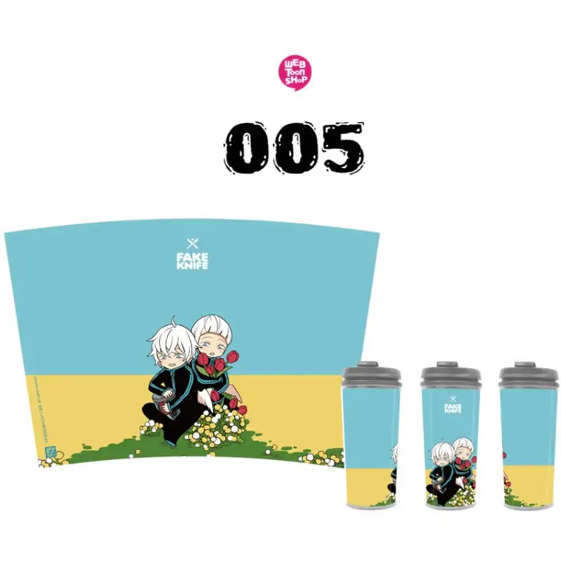 I Don't Want This Kind Of Hero - Tumbler 500ml - Webtoon Shop - Tumbler - Harumio