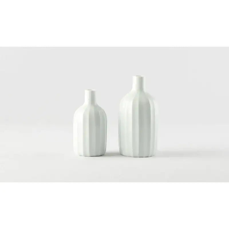 Chaora - White Porcelain Bottle & Glass - Chaora - Tableware - Harumio