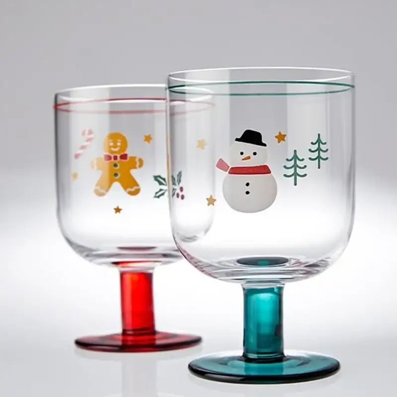 Korean Toy Fantasy ON - Goblet Glass 2P Set - Modern House - Goblet Glass - Harumio