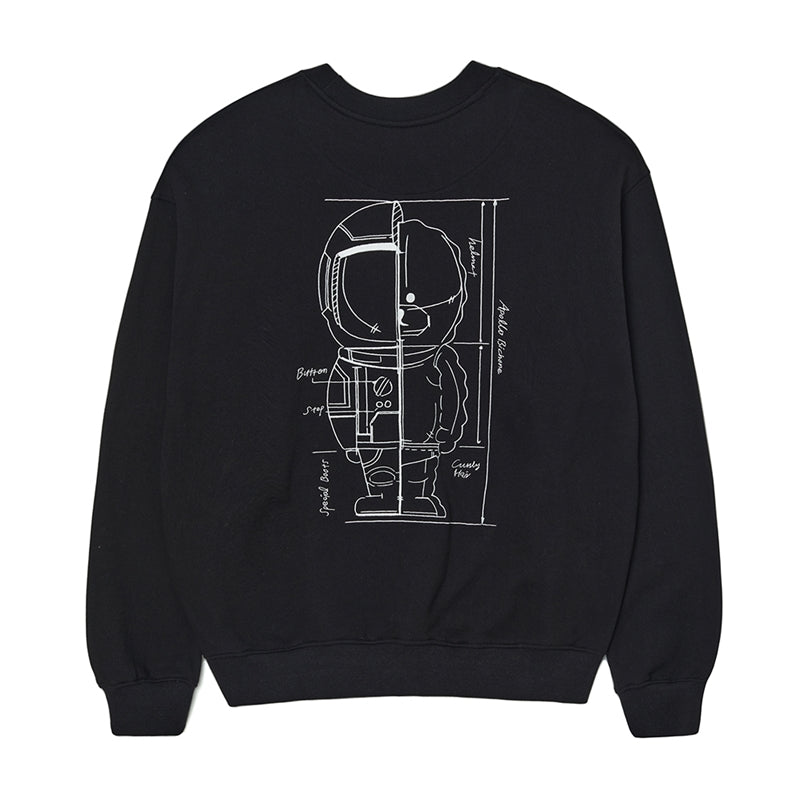 Beyond Closet - Apollo Collection Design Lab Logo Sweatshirts
