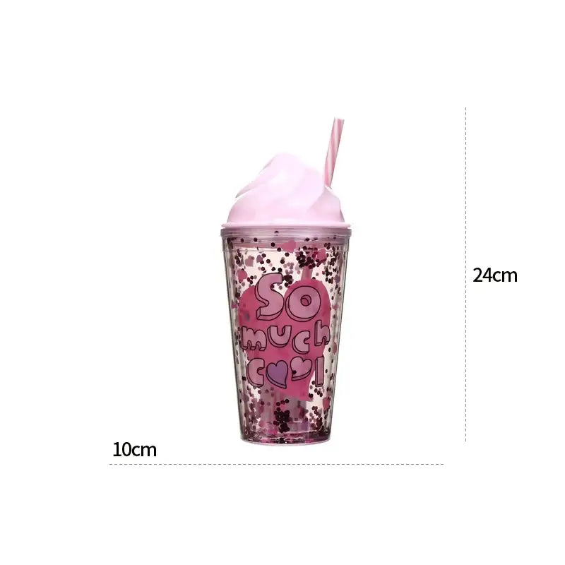 Butter - BT Pinkland So Cool Straw Tumbler - Modern House - Home & Living - Harumio
