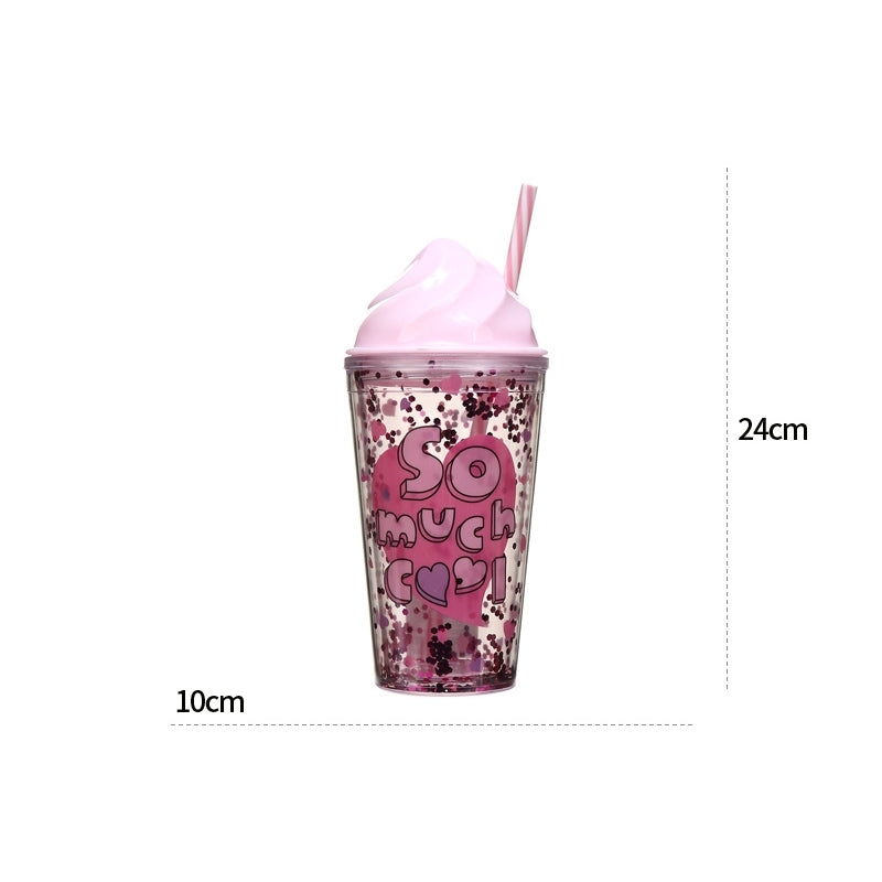 Butter - BT Pinkland So Cool Straw Tumbler