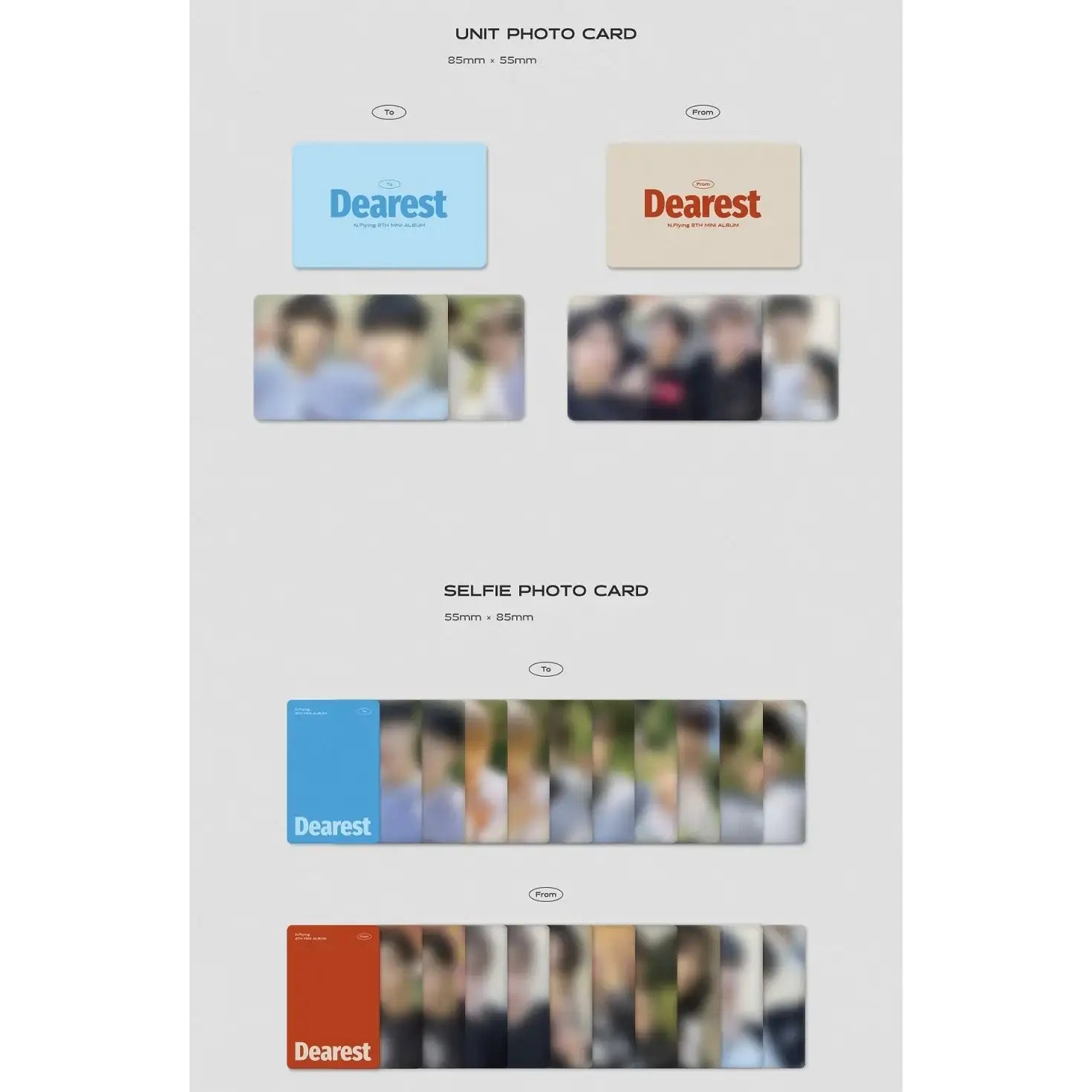 N.Flying - Dearest : 8th Mini Album - N.Flying - Album - Harumio