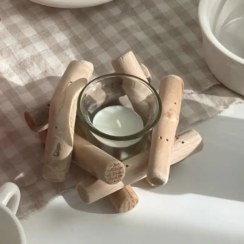 Like A Cafe - Candle Holder And Tea Light - Like A Cafe - Home & Living - Harumio