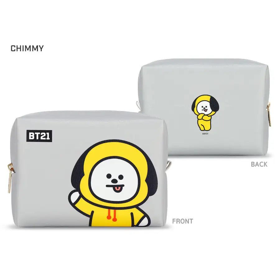 BT21 x Monopoly - PU Square Pouch - Large - Monopoly - Accessories - Harumio