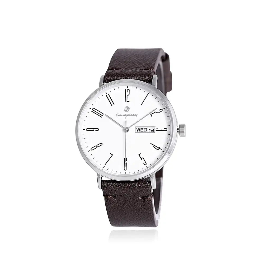 OST - Only Date Change Men's Brown Leather Watch - OST - Watch - Harumio