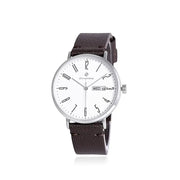 OST - Only Date Change Men's Brown Leather Watch - OST - Watch - Harumio