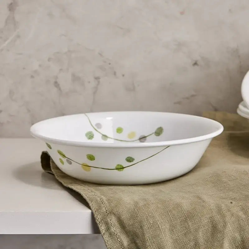Korean Corel Green Delight - Front Plate 4P Set - Modern House - Plates - Harumio