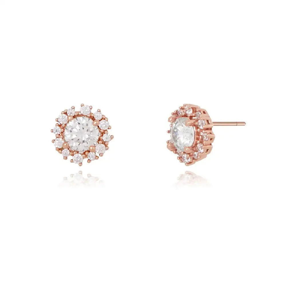 CLUE - Carat Collection Bright Diamond Earrings - CLUE - Jewelry - Harumio