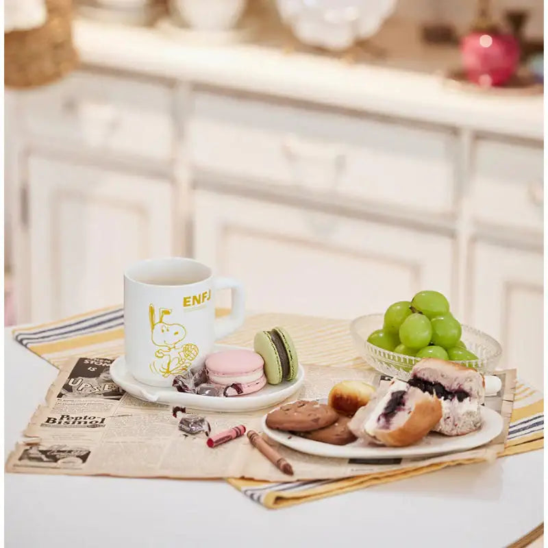 Bo Friends x Peanuts - Snoopy MBTI Mug - Bo Friends - Mugs - Harumio