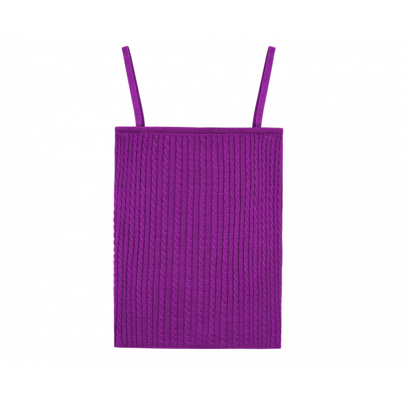 O!Oi - Twist Sleeveless Knit Top