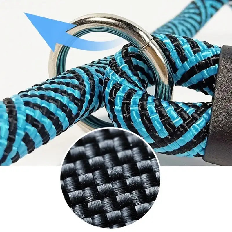 Yog!ssw - Dog P-Shaped All-In-One Lead Leash - Jungle Monster - Pet - Harumio