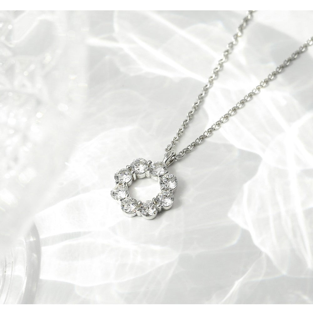 OST - Simulated Diamond 0.3ct Shine Necklace
