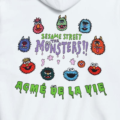 ADLV x Sesame Street - Monsters In Line Hoodie Sweater