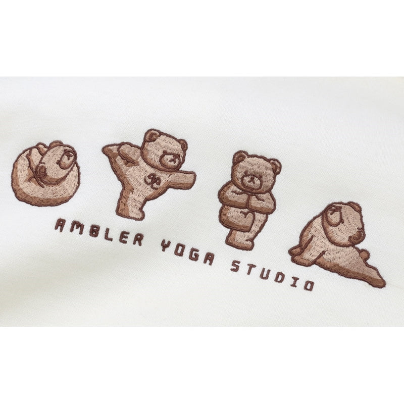 Ambler - Yoga Teddy Overfit Hoodie Sweatshirt