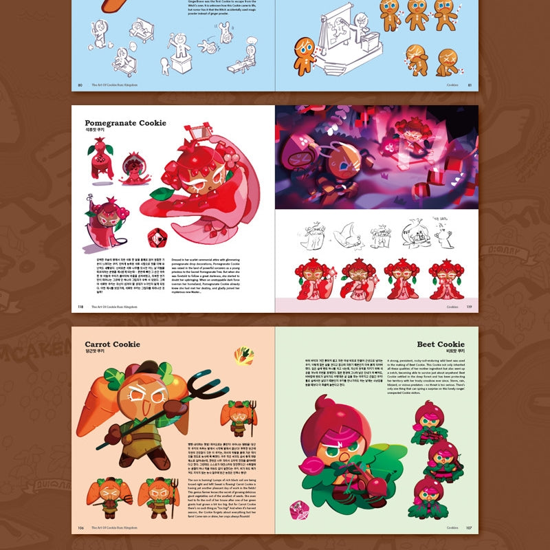 Cookie Run Kingdom Art Book