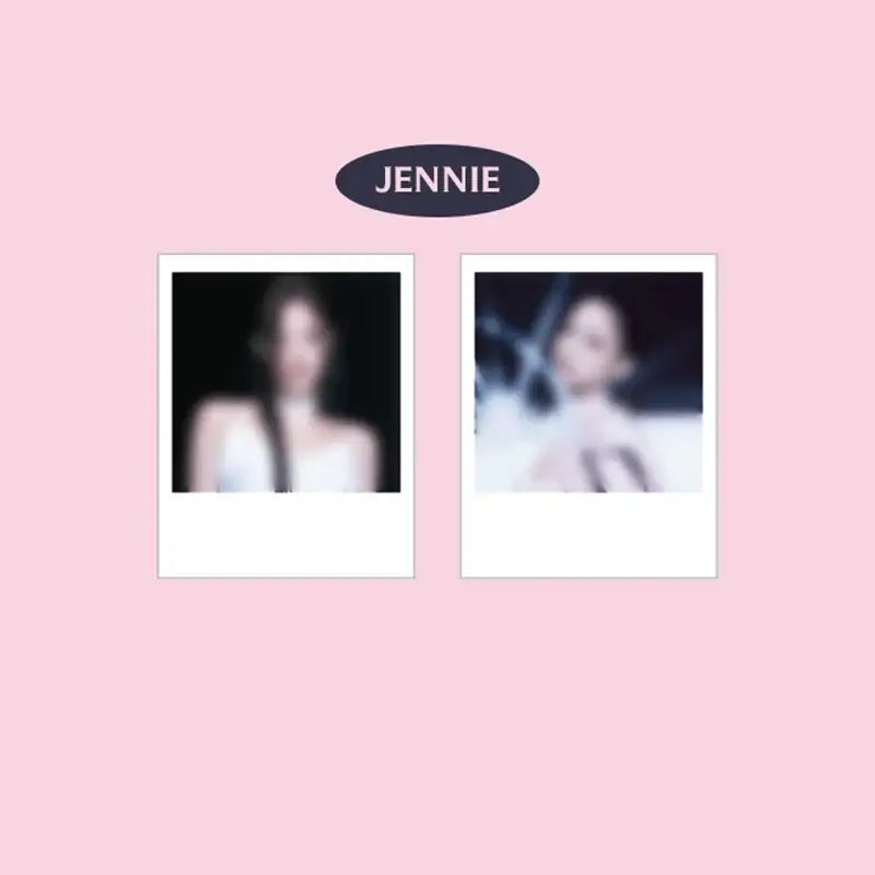 BlackPink - Born Pink - Polaroid Photo + Sticker Set - BlackPink - Polaroid Photo - Harumio