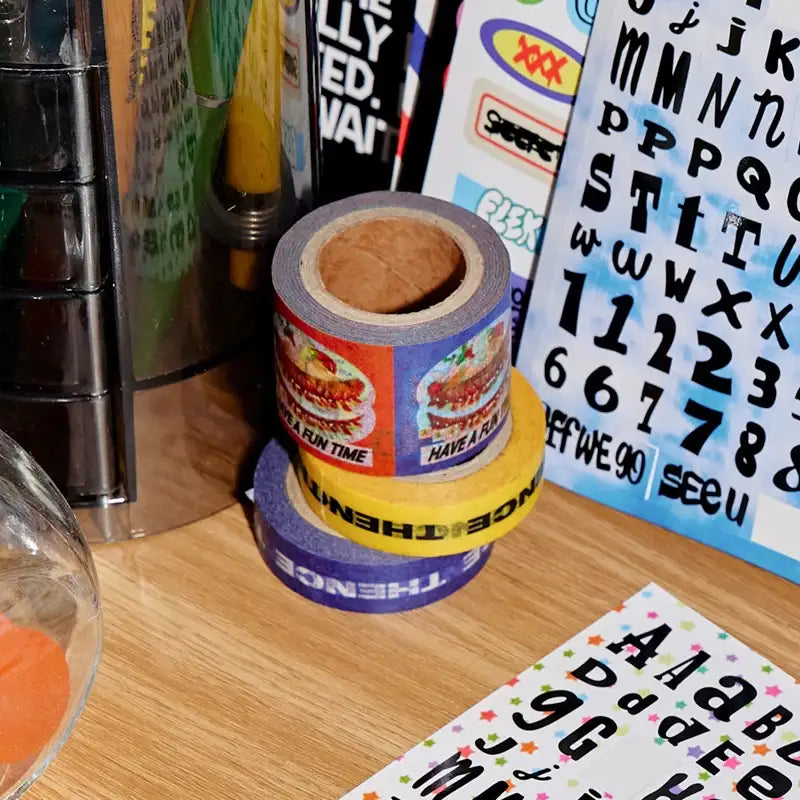 THENCE - Graphic Masking Tape - THENCE - Stationeries - Harumio