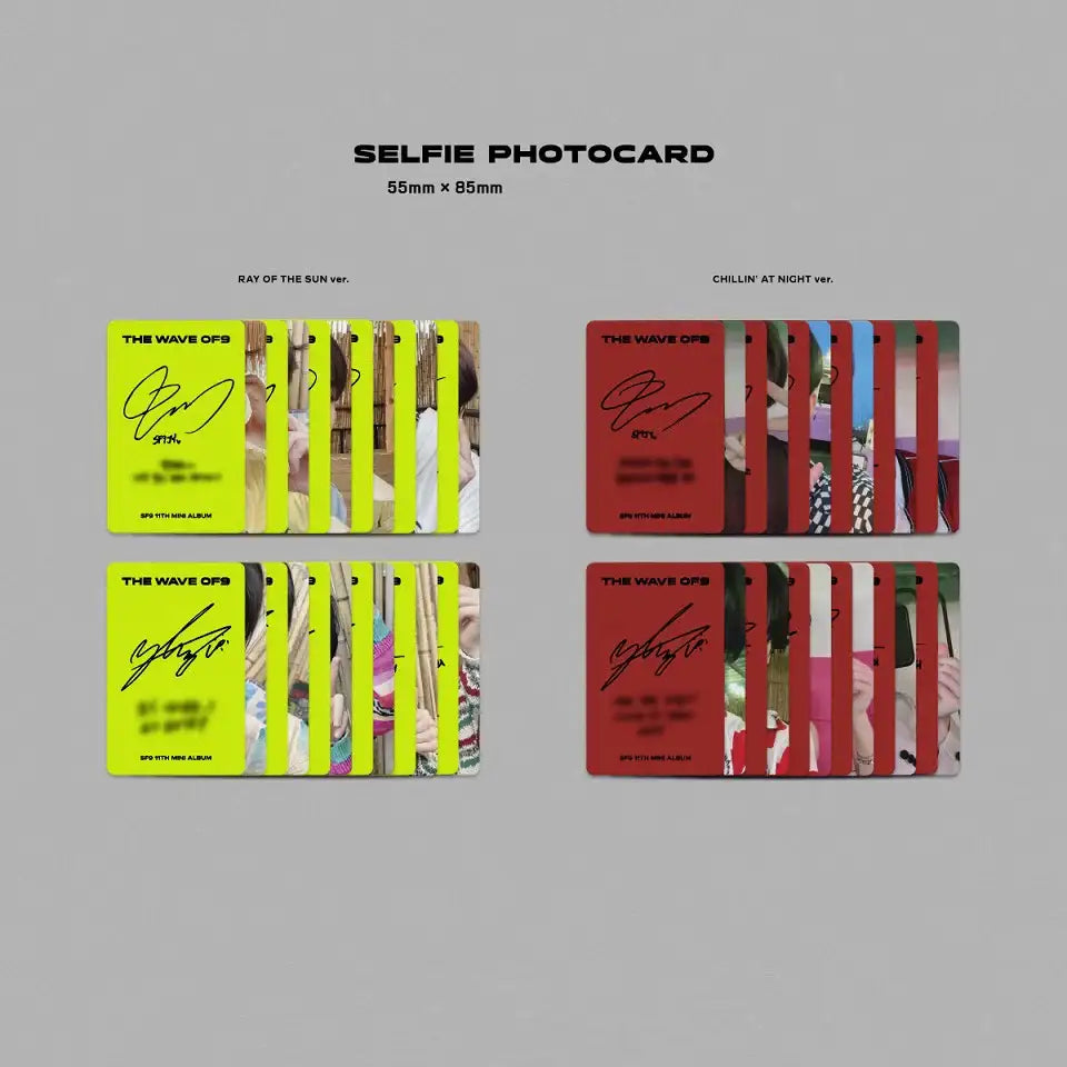 SF9 - THE WAVE OF9 : 11th Mini Album - SF9 - Album - Harumio