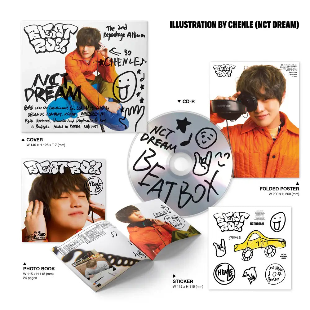 NCT DREAM - 2nd Album Repackage - Beatbox Digipack Version (Random) - NCT DREAM - Album - Harumio