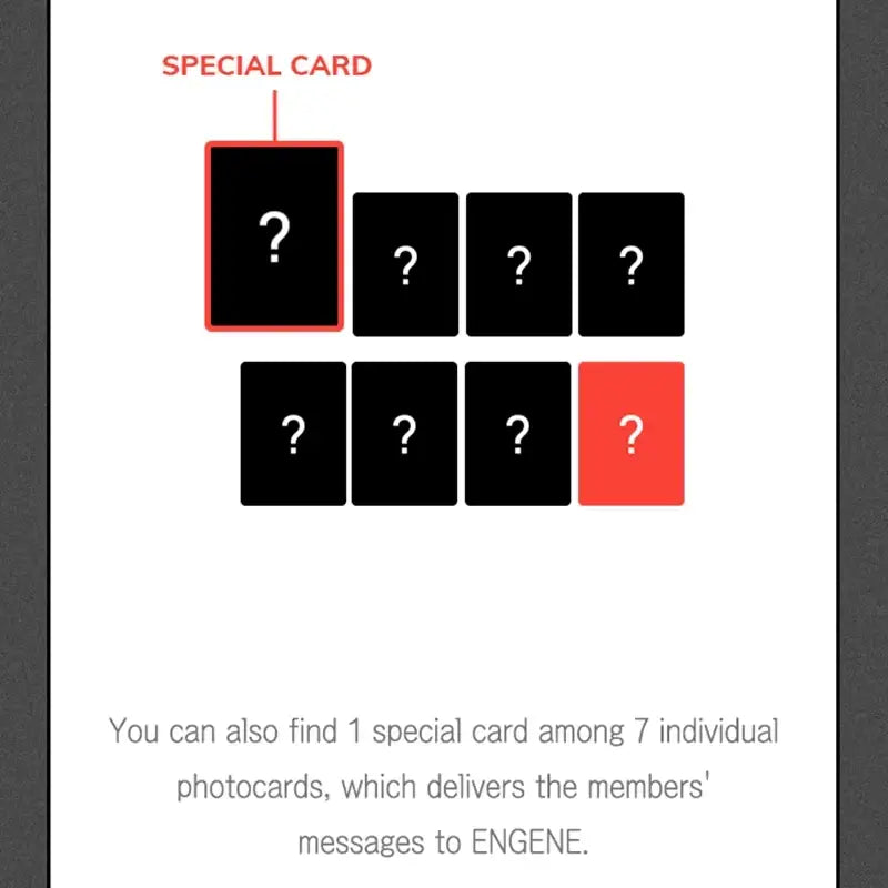 ENHYPEN - MANIFESTO - Trading Card - ENHYPEN - Collectible Trading Cards - Harumio