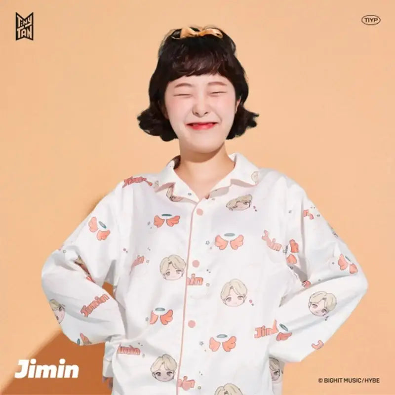 BTS - TinyTAN x TIYP - Big Face Pajama - BTS - Clothing - Harumio