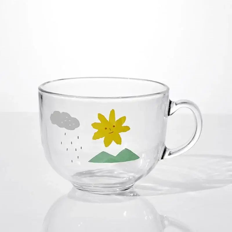 Korean ON Little Buddy - Glass Cereal Bowl - Modern House - Tableware - Harumio