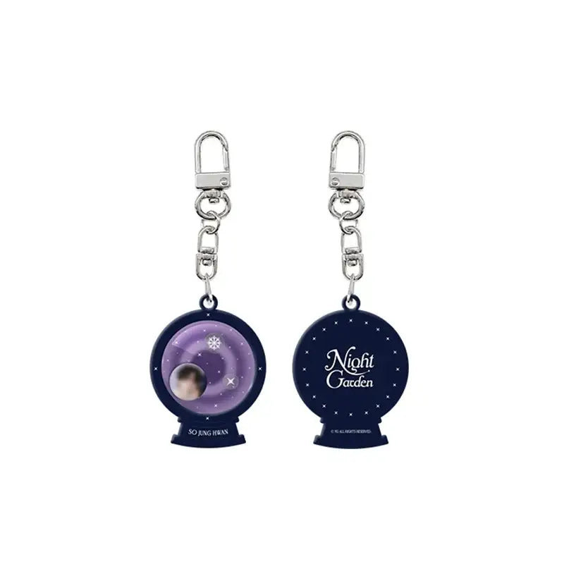 TREASURE - NIGHT GARDEN - Frame Photo Keyring - TREASURE - Keyrings - Harumio