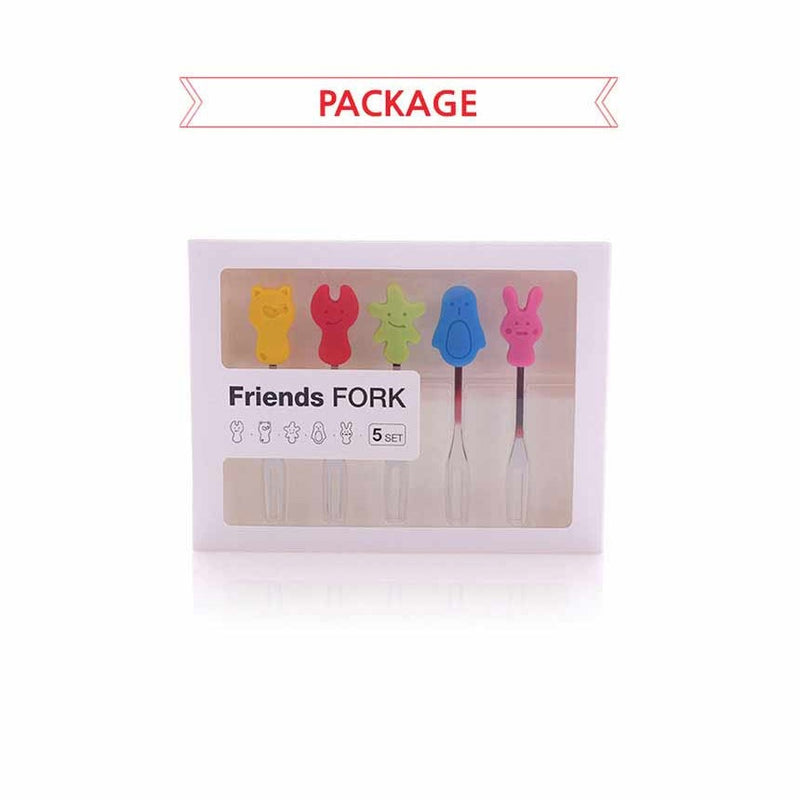 Nineware - Friends Fruit Fork Set (5 pcs)