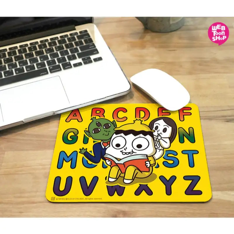 Don't Let Go of the Mental Rope - Mouse Pad - Webtoon Shop - Mouse Pad - Harumio
