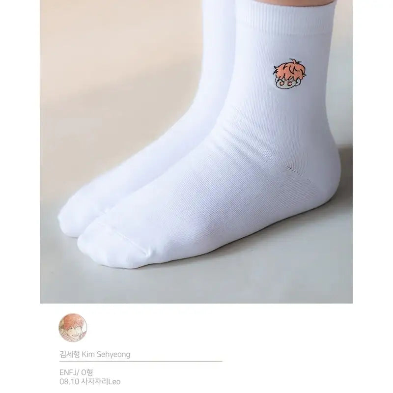 Green Apple Paradise - Character Socks - Green Apple Paradise - Socks - Harumio