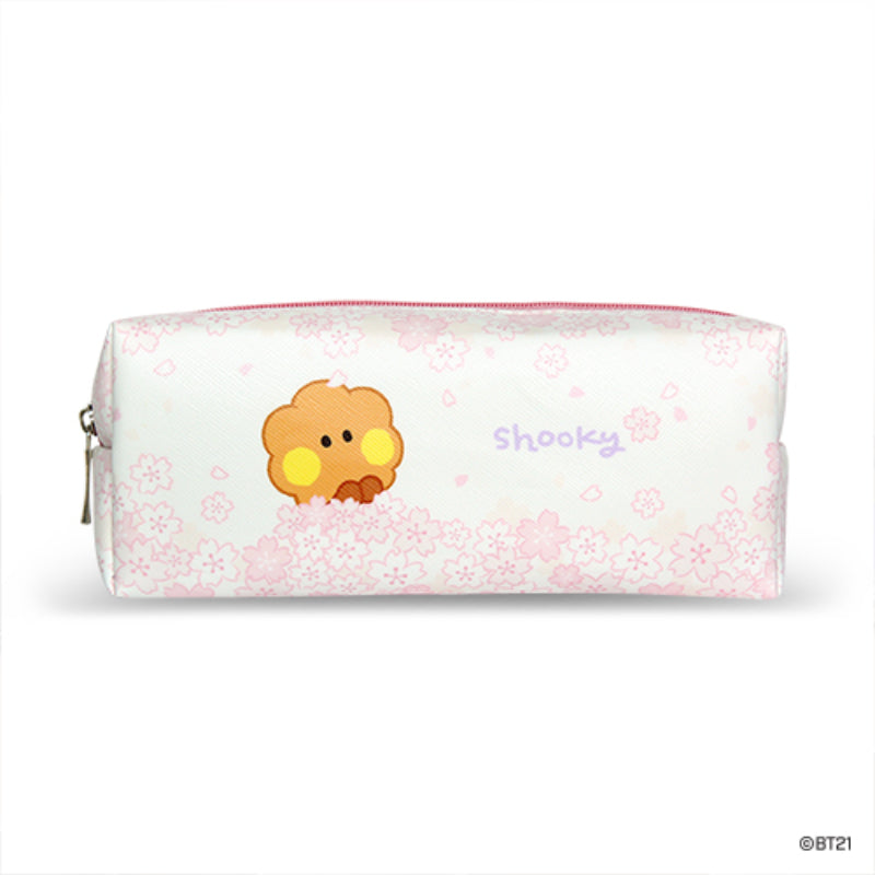 Monopoly x BT21 - Minini Pen Pouch - Cherry Blossom