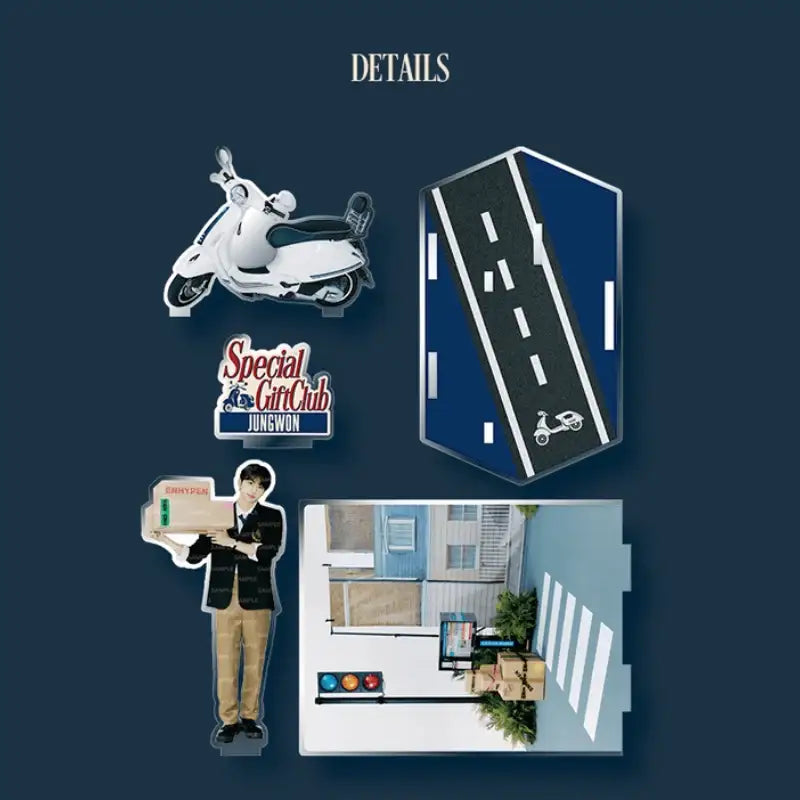 ENHYPEN - Special Gift Club - Jungwon Acrylic Stand – Harumio