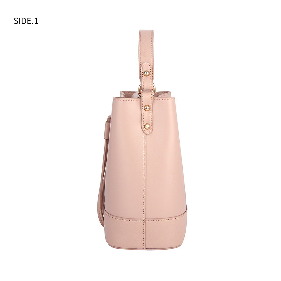 CLUE - Fresh Point Pastel Pink Bucket Bag