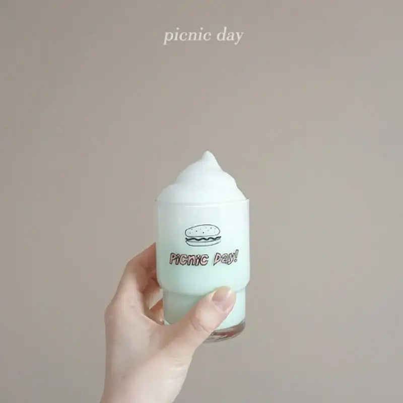 Like A Cafe - Picnic Day Glass Cup - Like A Cafe - Home & Living - Harumio