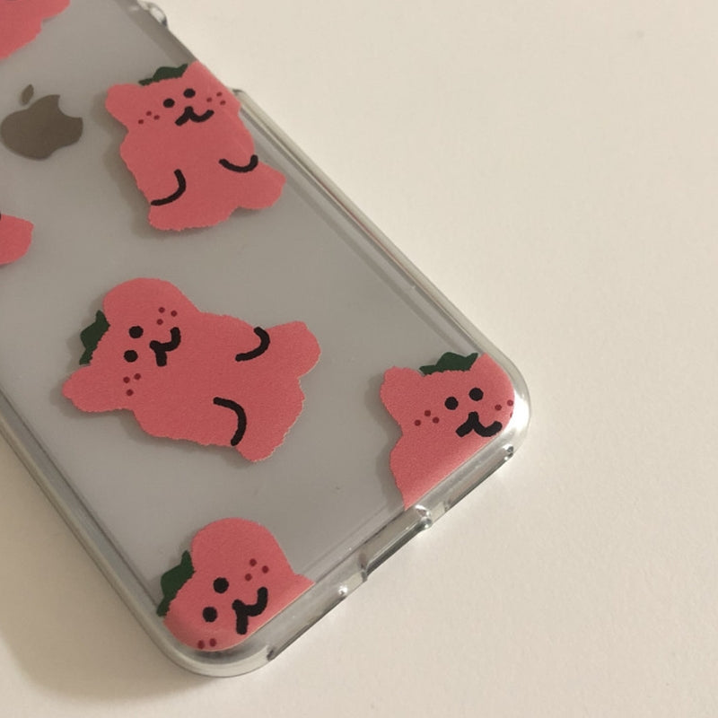 Dinotaeng - Strawberry BOBO iPhone Case