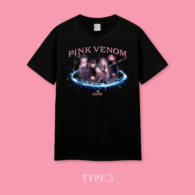 BlackPink - Pink Venom - Photo T-shirts - BlackPink - Clothes - Harumio
