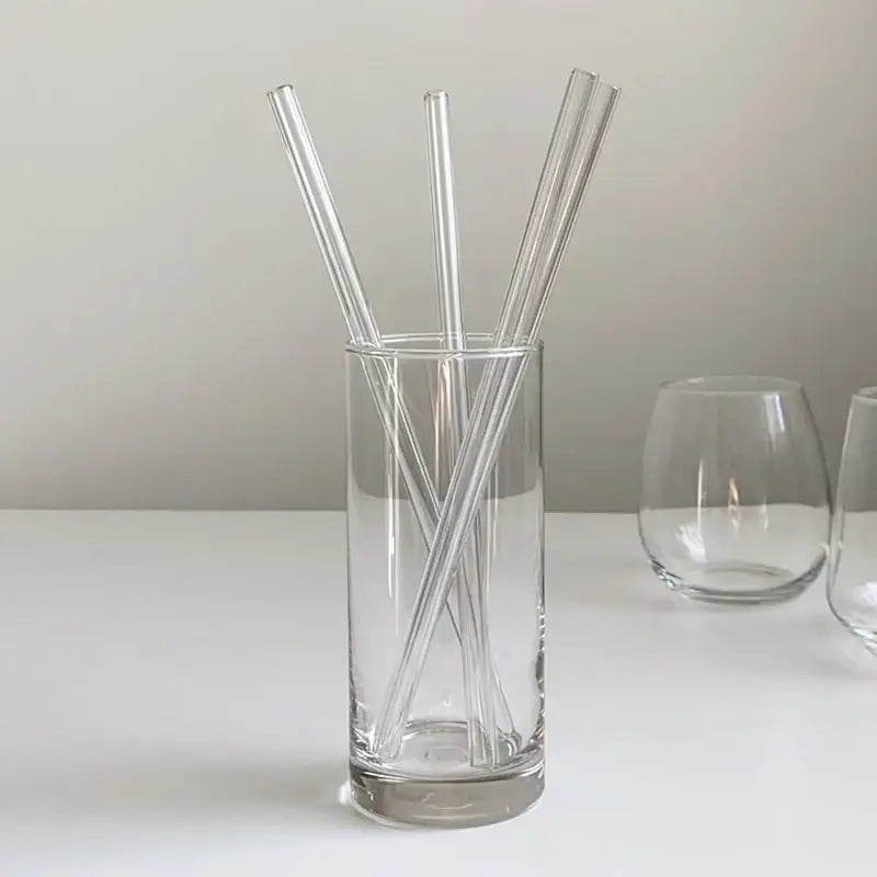Like A Cafe - Transparent Glass Straw - Like A Cafe - Home & Living - Harumio