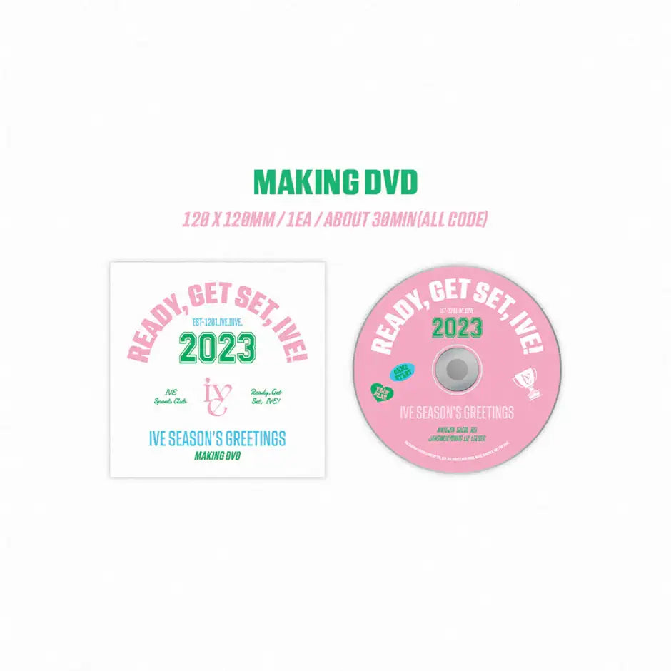 IVE - 2023 Season's Greetings (READY, GET SET, IVE!) - IVE - Season's Greetings - Harumio