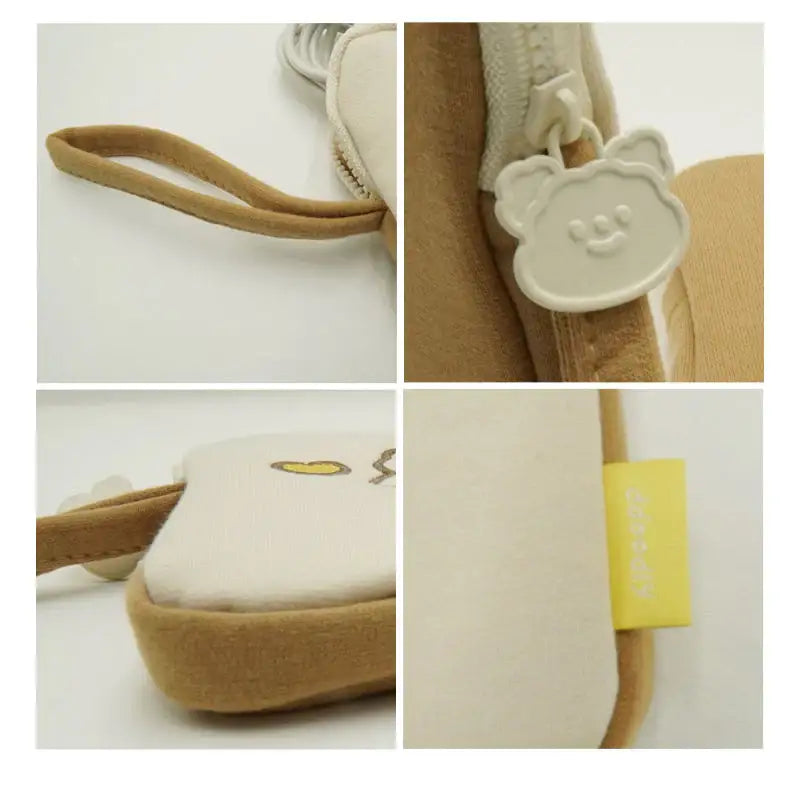 Jelly Crew - ddoodly - Baby Bear Mini Square Pouch - Jelly Crew - Pouch - Harumio