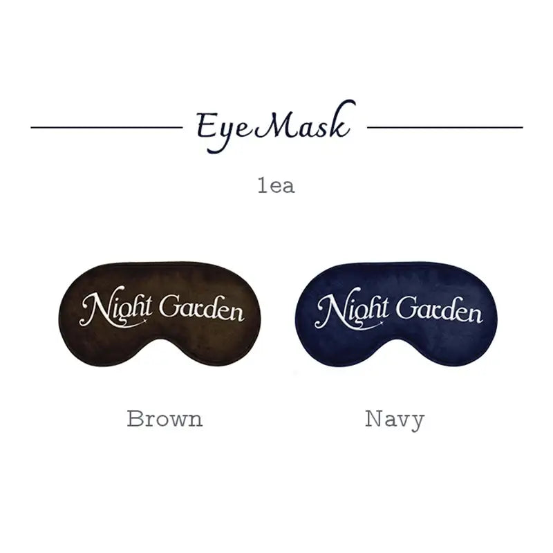 TREASURE - NIGHT GARDEN - Eyemask + Pajama Set - TREASURE - Pajama Set - Harumio