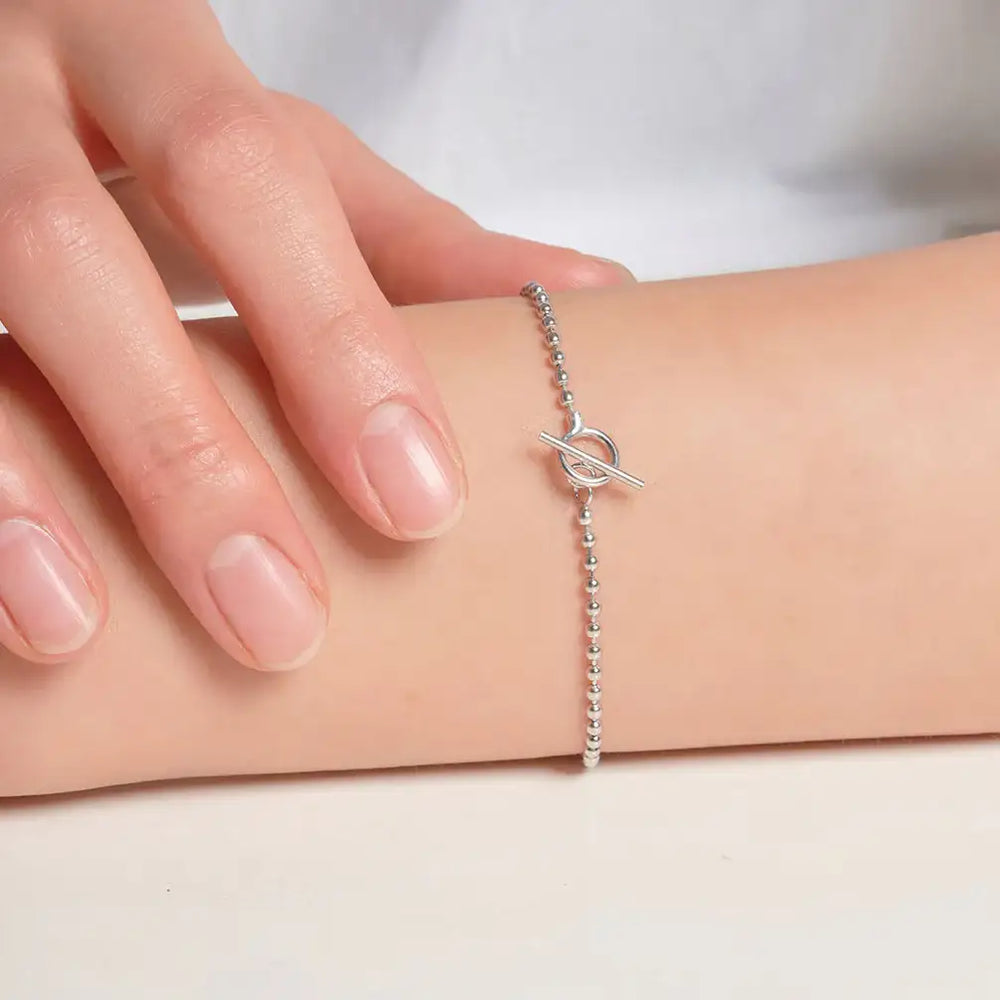 OST - Basic Ball Toggle Bar Bracelet - OST - Jewelry - Harumio