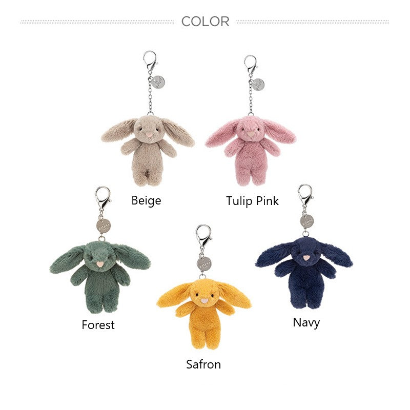 JELLYCAT - Bashful Bunny Bag Charm Keyring