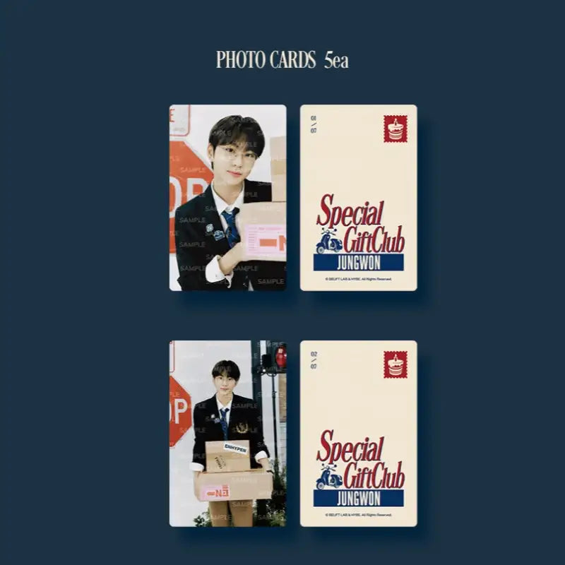 ENHYPEN - Special Gift Club - Jungwon Photo Card Holder - ENHYPEN - Photo Card Holder - Harumio