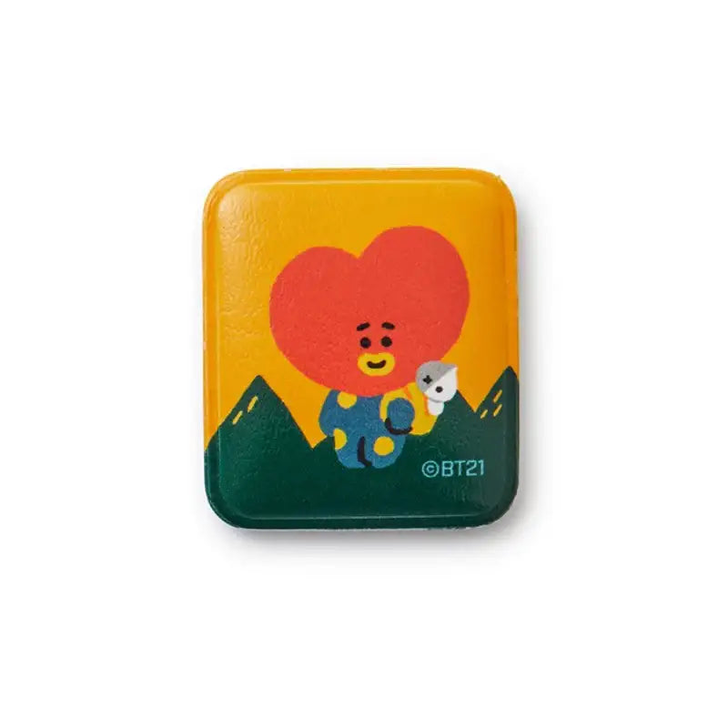 BT21 - Baby Camping Chubby Magnet Set - LINE FRIENDS - Stationary - Harumio